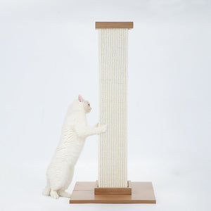 Transform Your Cat's Scratching Habit with the Sisal Roman Column Pet Scratching Board Toy
